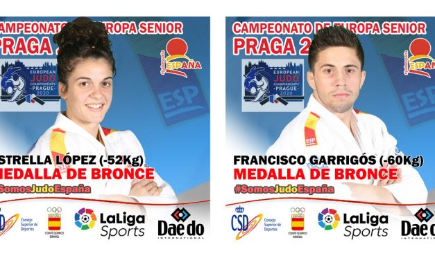 Fran Garrigós y Estrella López, BRONCE en el Campeonato de Europa Absoluto, Praga 2020
