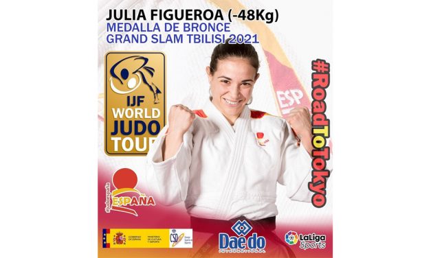 Julia Figueroa, medalla de BRONCE en el Grand Slam Tbilisi 2021